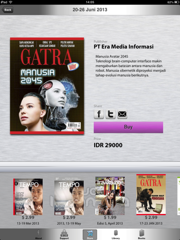 majalah indonesia - gatra 20