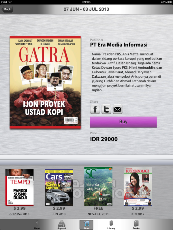 majalah indonesia - gatra 30