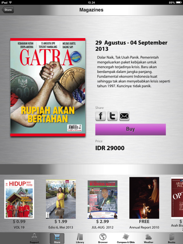 majalah indonesia - gatra 30